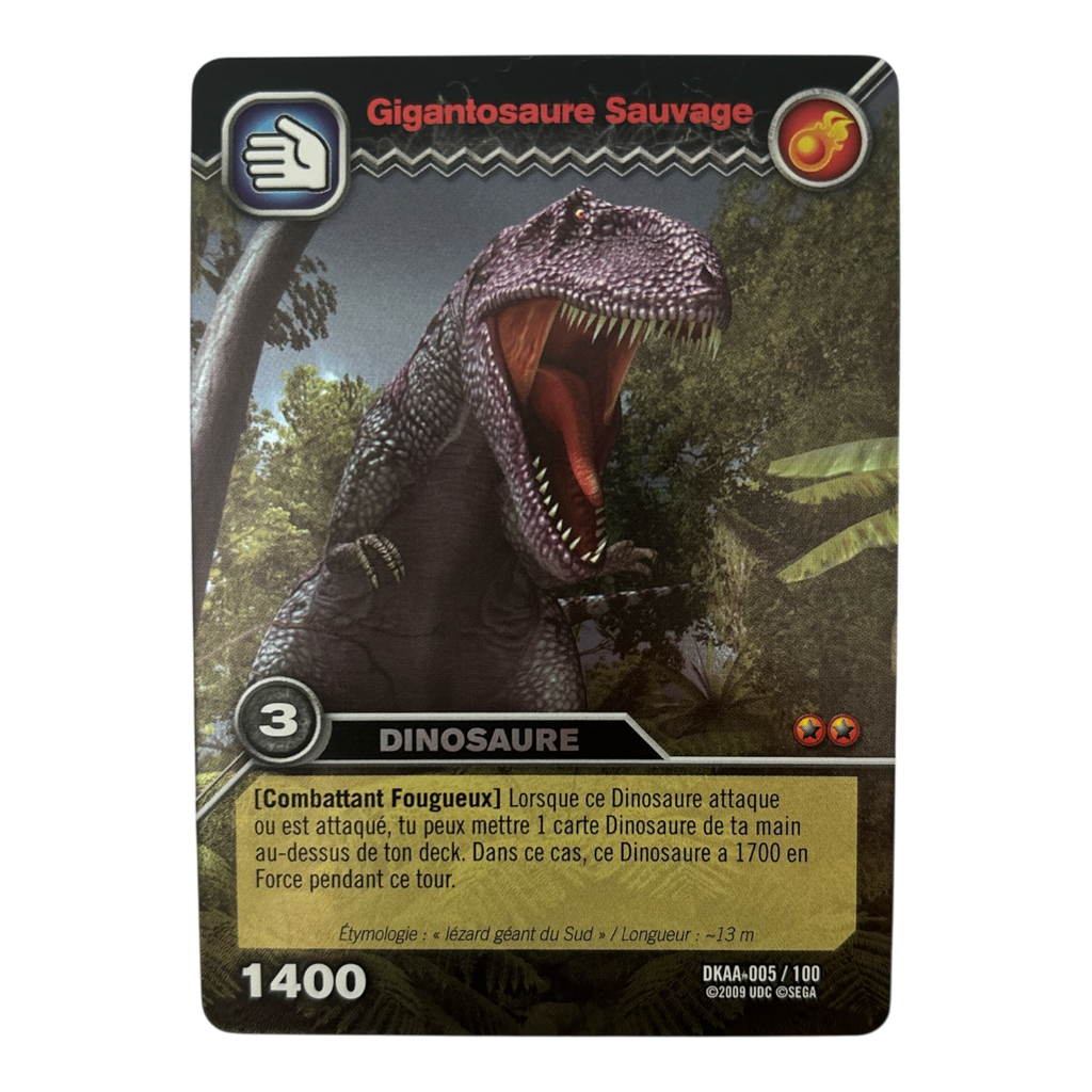 DKAA-005 Gigantosaure Sauvage