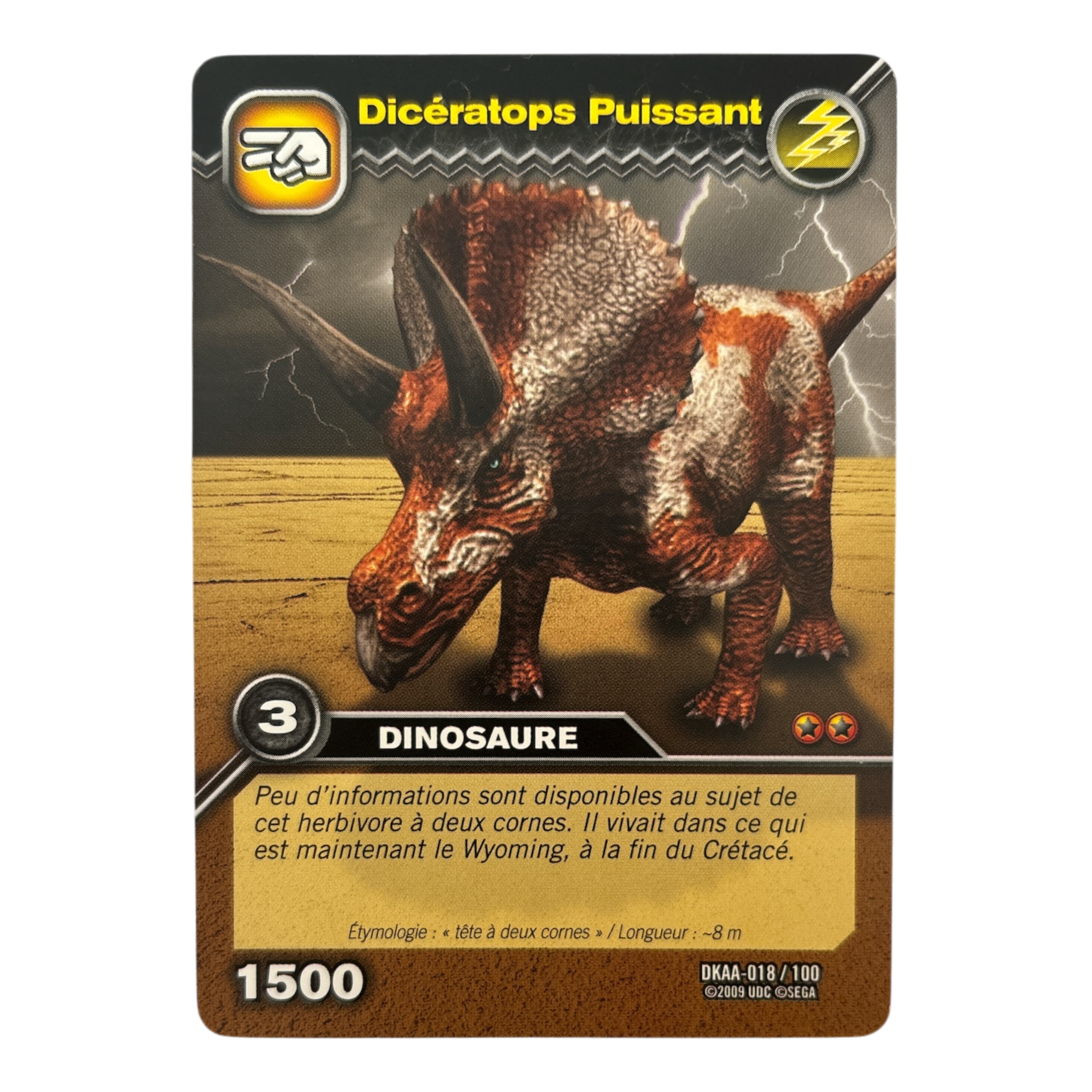 DKAA-018 Dicératops Puissant