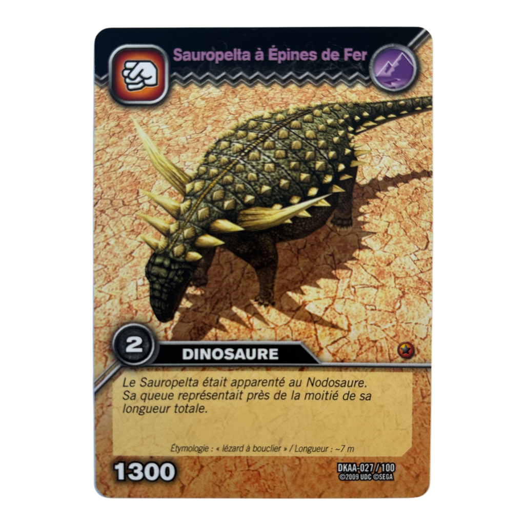 DKAA-027 Sauropelta aux Épines De Fer