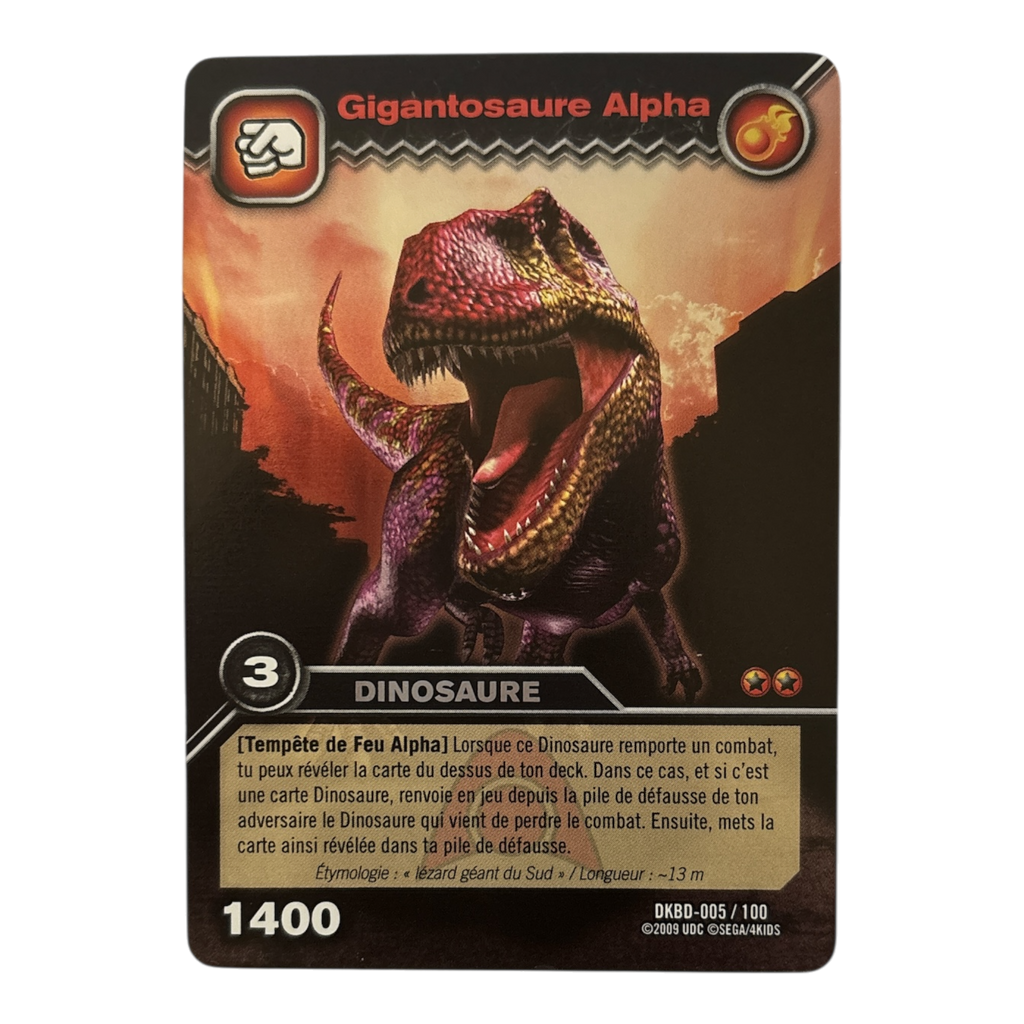 DKBD-005 Gigantosaure Alpha