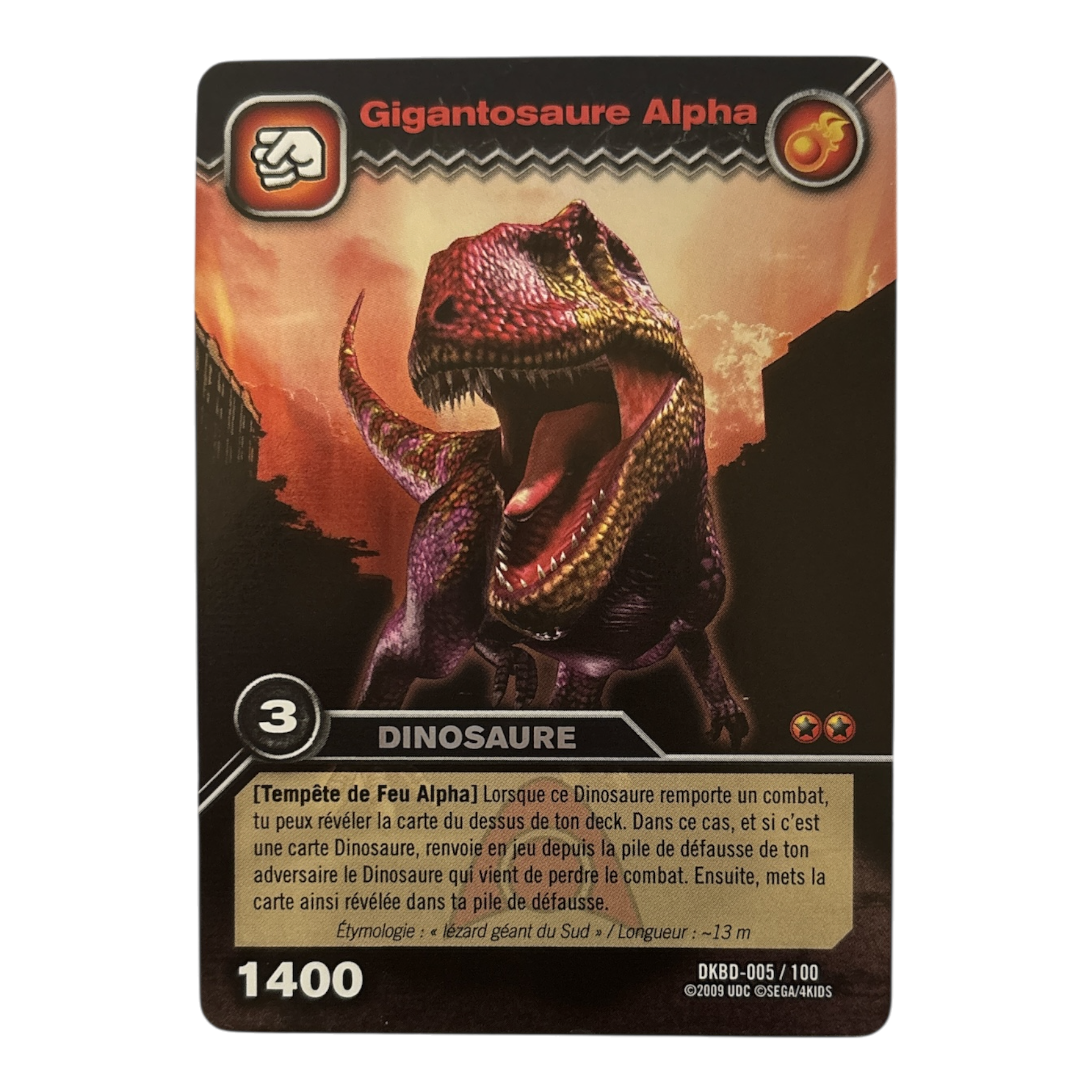 DKBD-005 Gigantosaure Alpha
