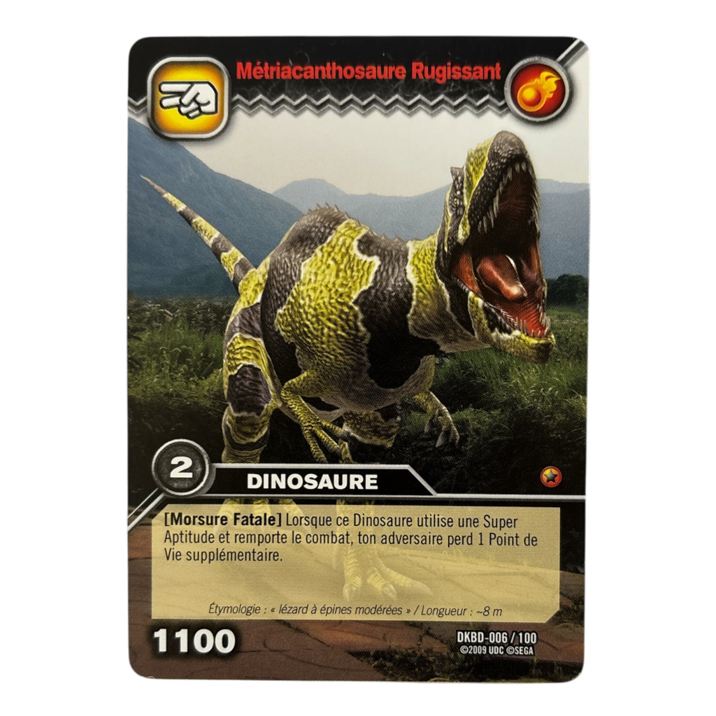 DKBD-006 Métriacanthosaure Rugissant