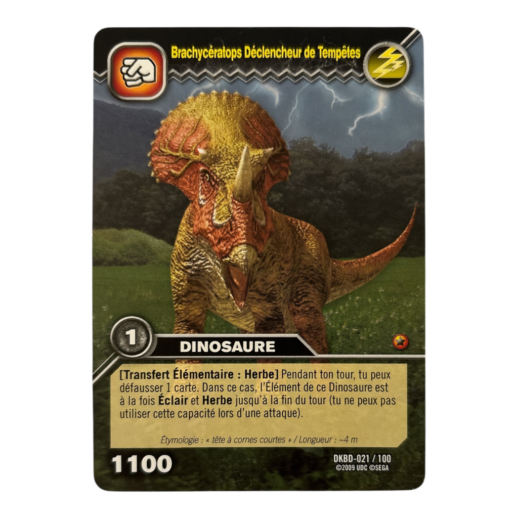DKBD-021 Brachycératops Déclencheur De Tempêtes