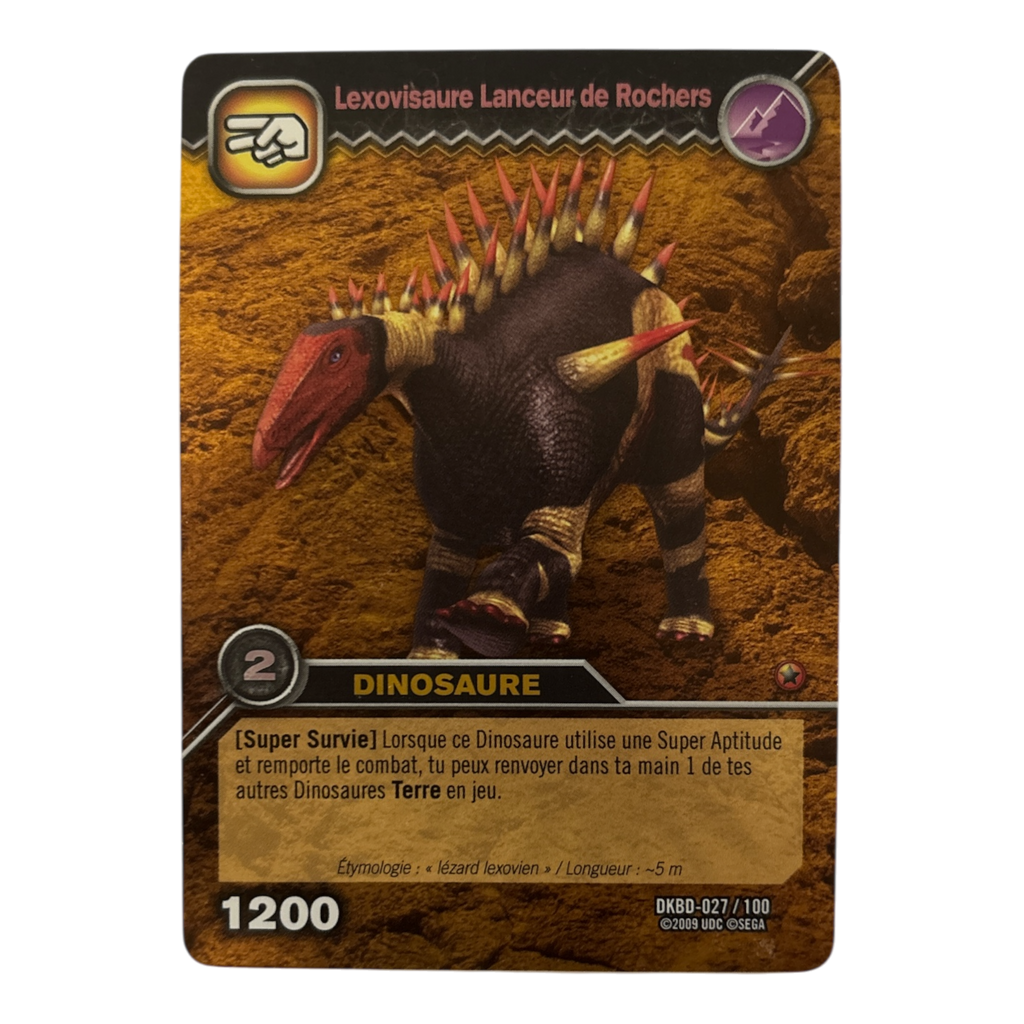 DKBD-027 Lexovisaure Lanceur De Rochers