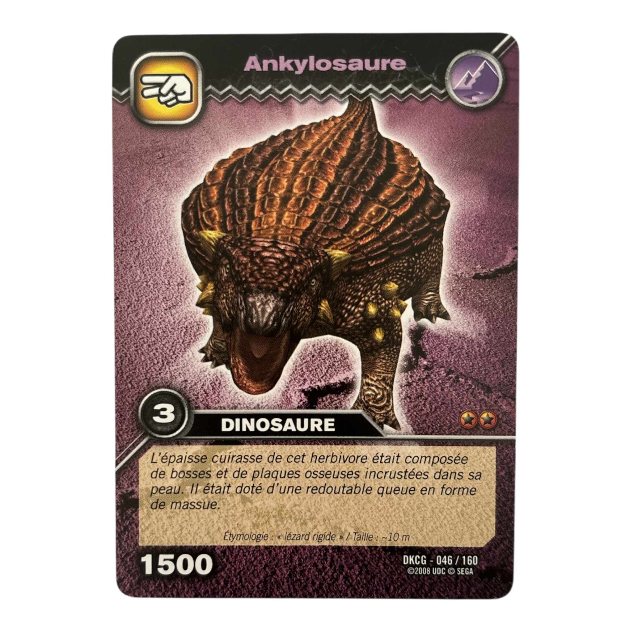 DKCG-046 Ankylosaure