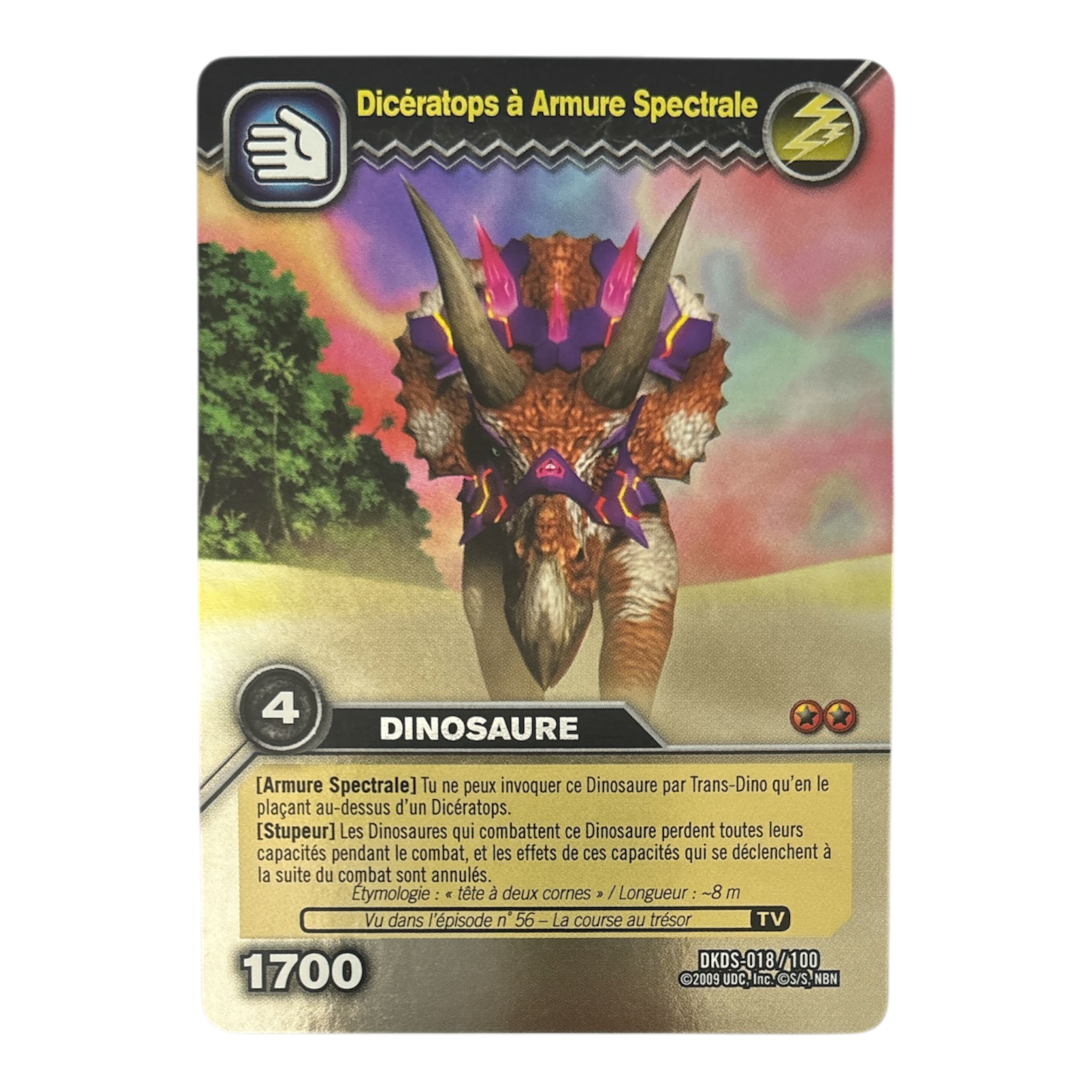 DKDS-018 Dicératops à Armure Spectrale