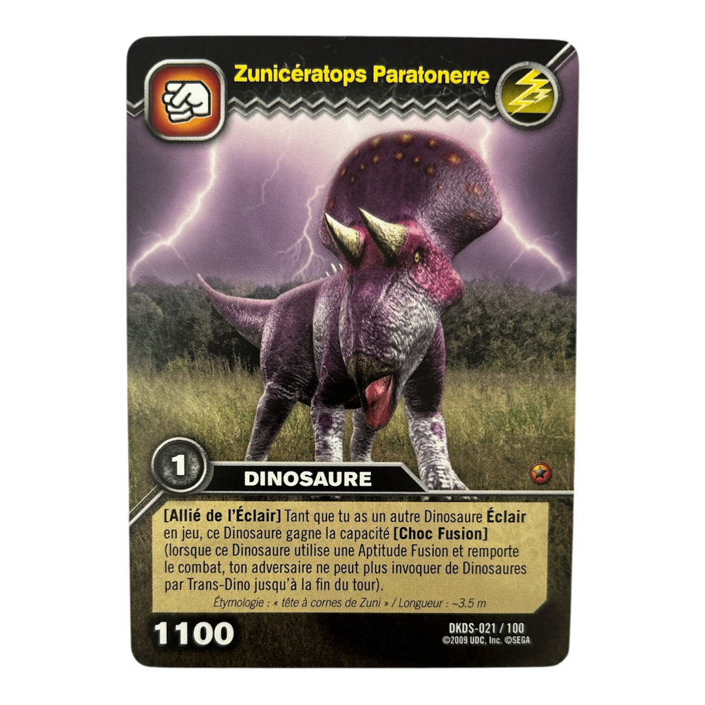 DKDS-021 Zunicératops Paratonerre