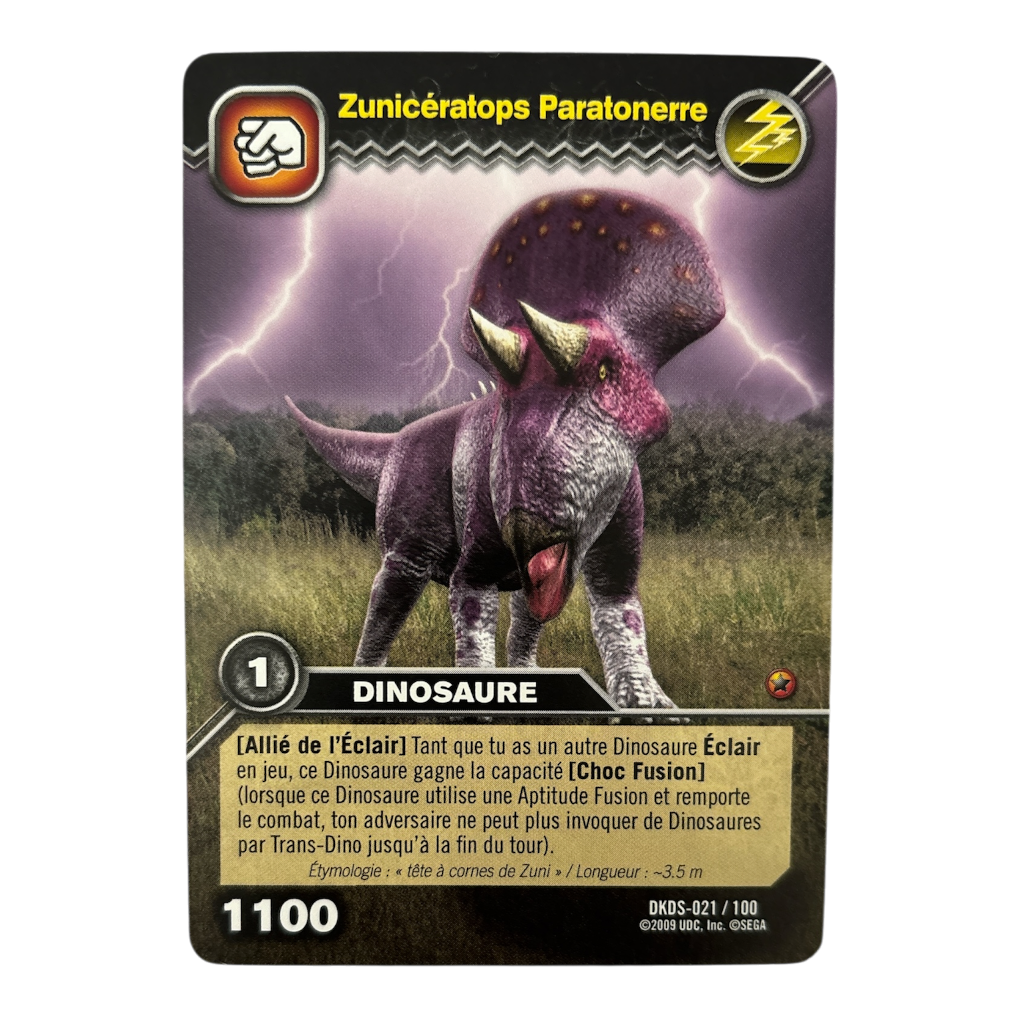 DKDS-021 Zunicératops Paratonerre