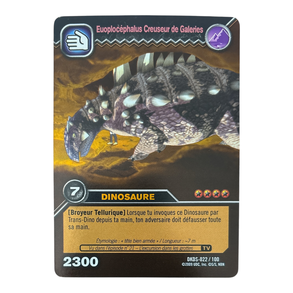 DKDS-022 Euoplocéphalus Creuseur de Galeries