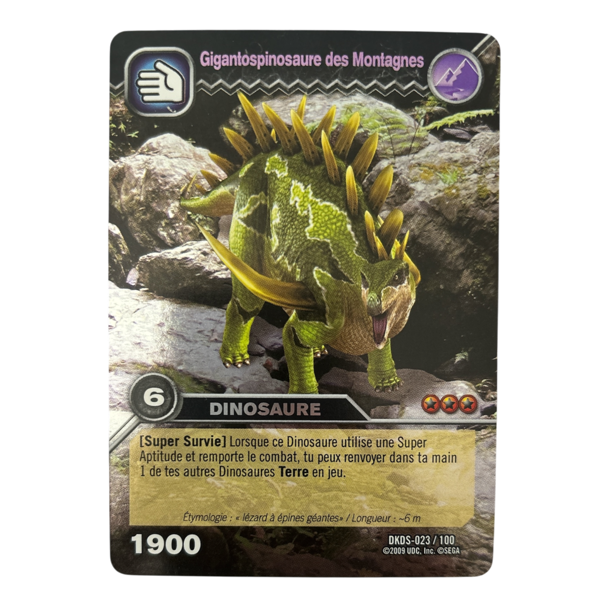 DKDS-023 Gigantospinosaure des Montagnes