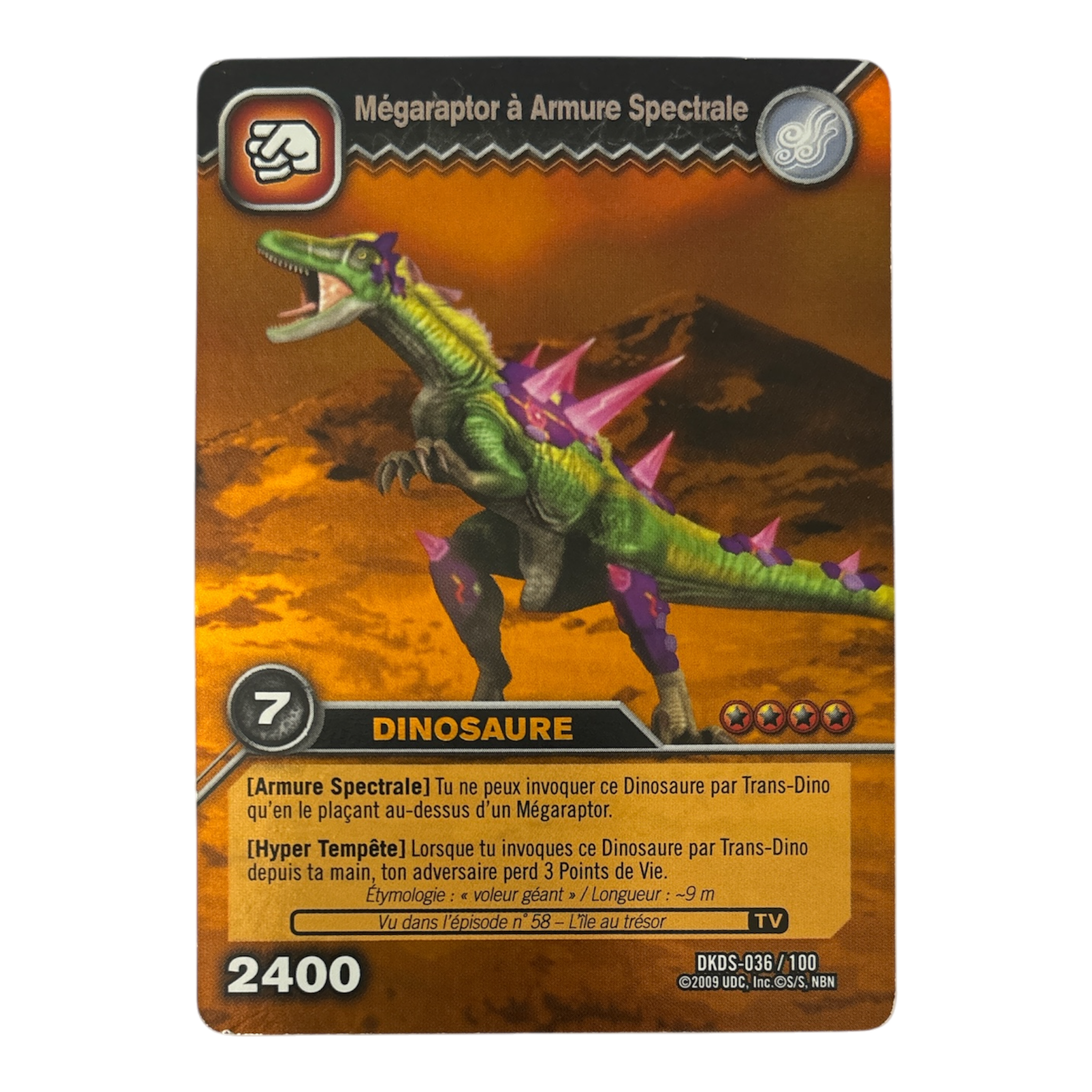 DKDS-036 Mégaraptor à Armure Spectrale
