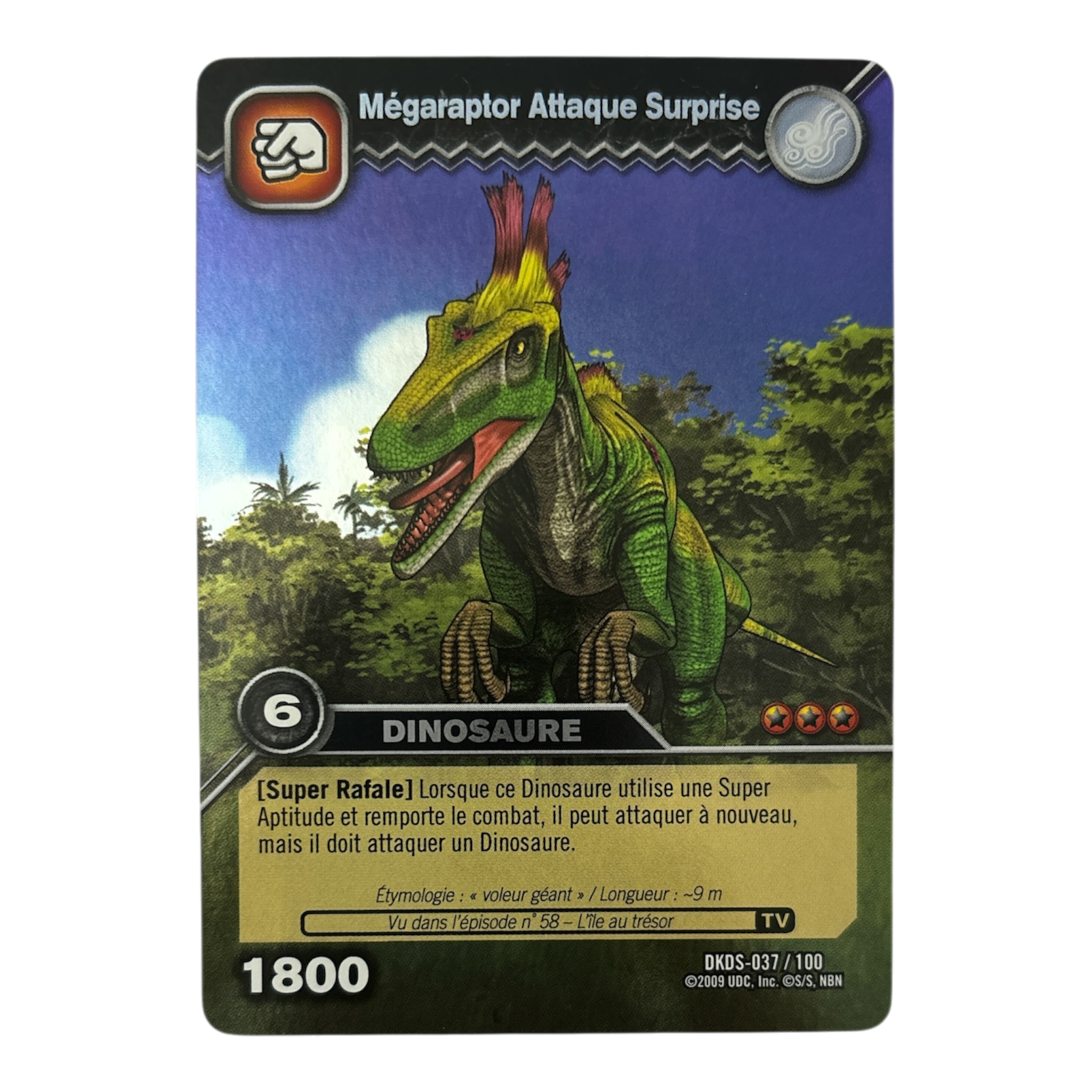 DKDS-037 Mégaraptor Attaque Surprise
