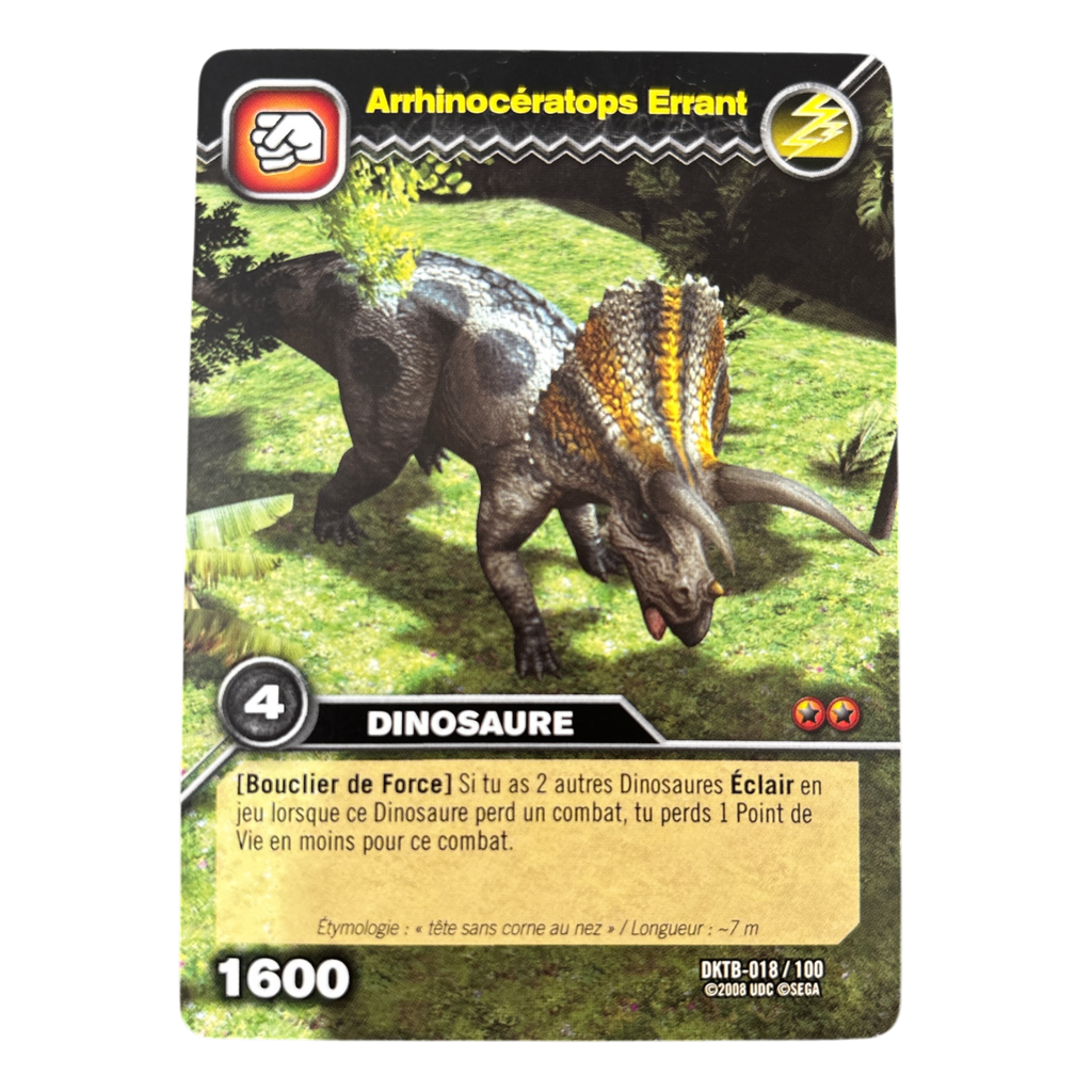 DKTB-018 Arrchinocératops Érrant