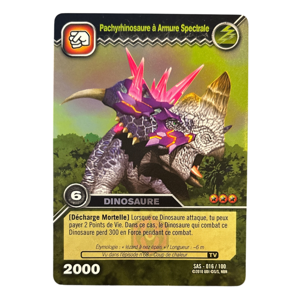 SAS-016 Pachyrhinosaure à Armure Spectrale