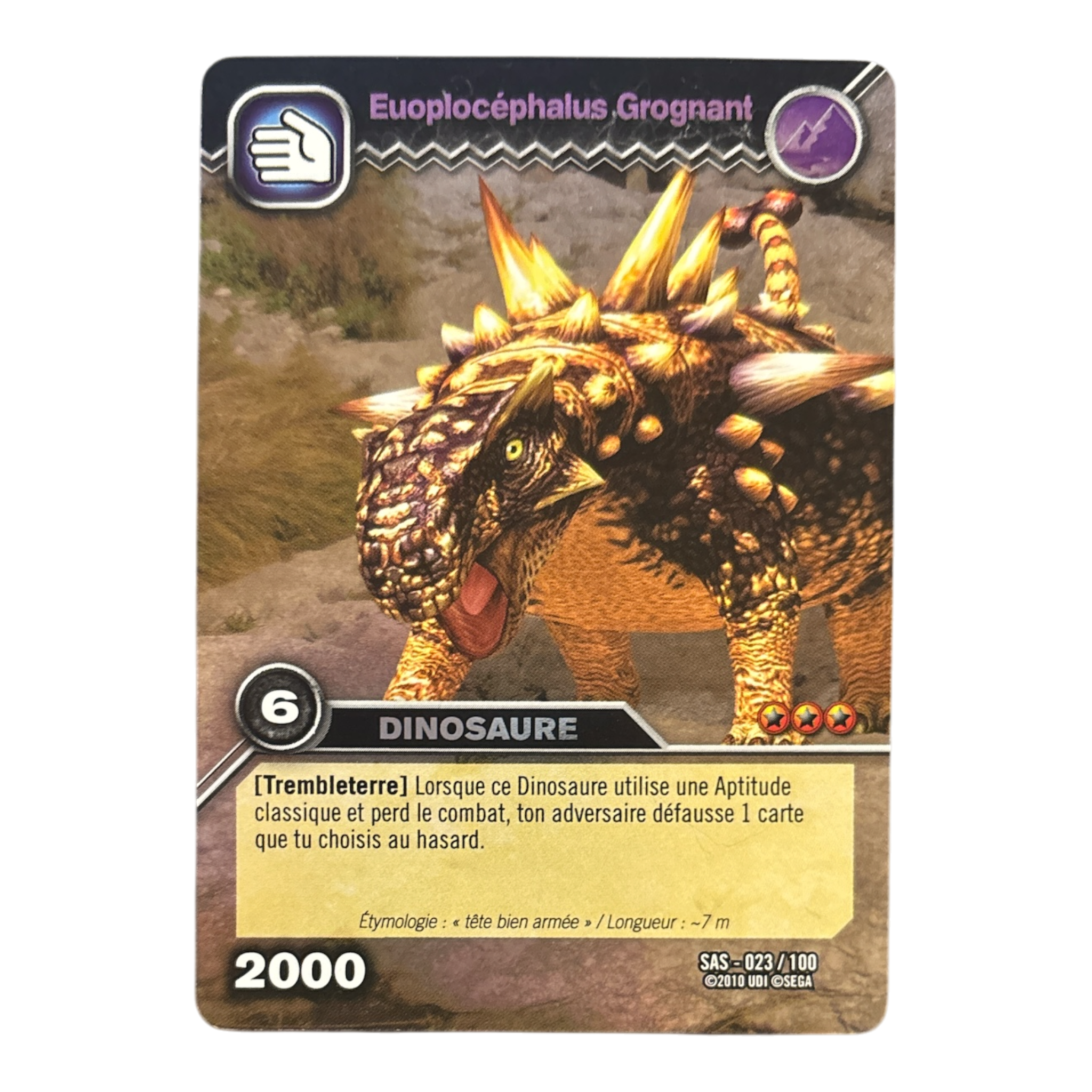 SAS-023 Euoplocéphalus Grognant