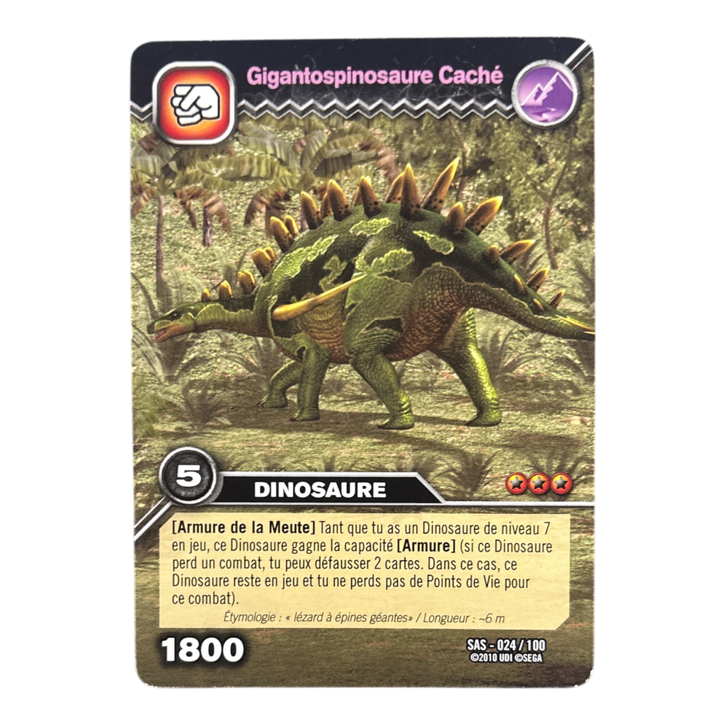 SAS-024 Gigantospinosaure Caché